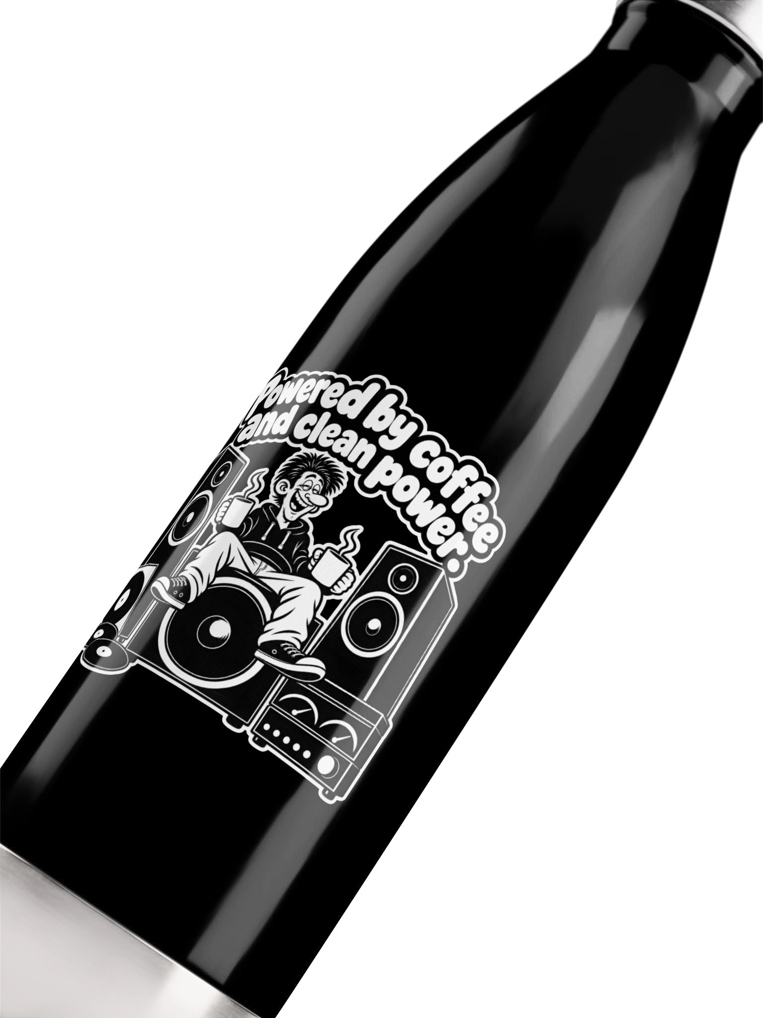 Powered By Coffee And Clean Power - Bottle product image (5)