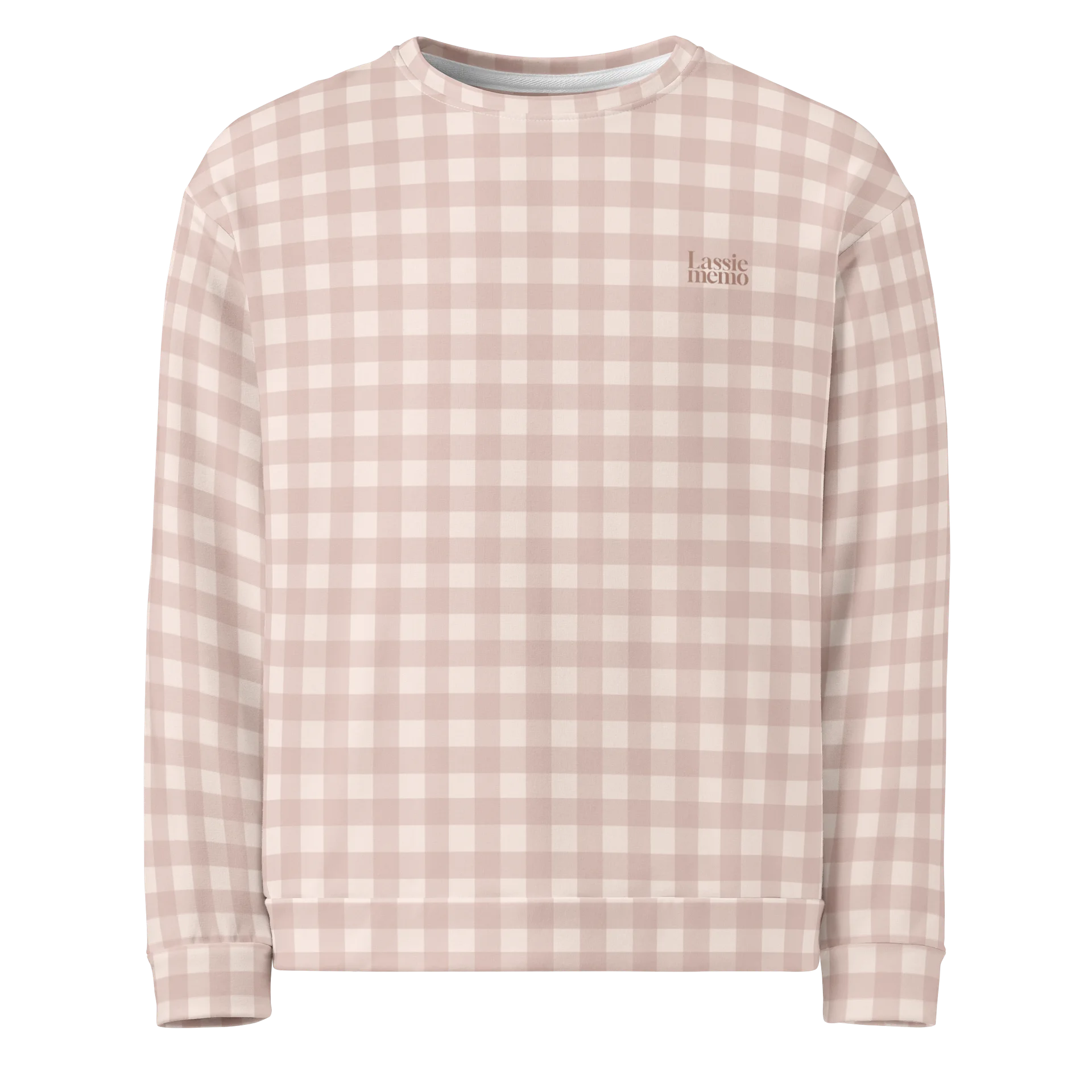Lassie Memo Gingham Sweatshirt Hazel product image (1)