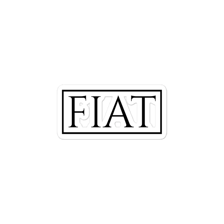 Fiat Bold Sticker product image (2)