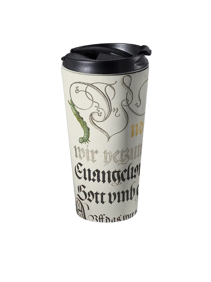 Calligraphic Moth. Stainless Mug product image (2)