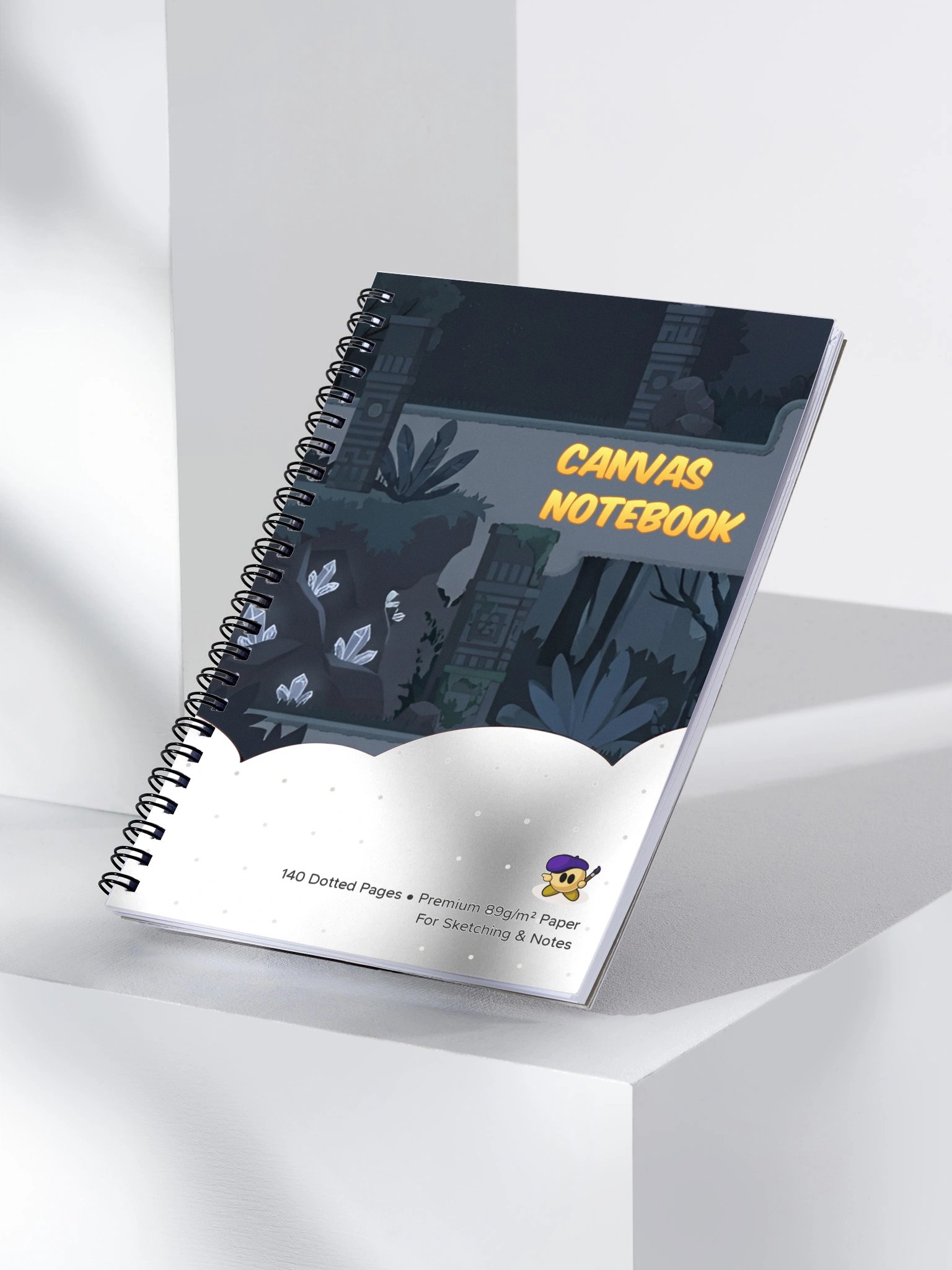 Crystal Wonder Canvas Notebook product image (3)