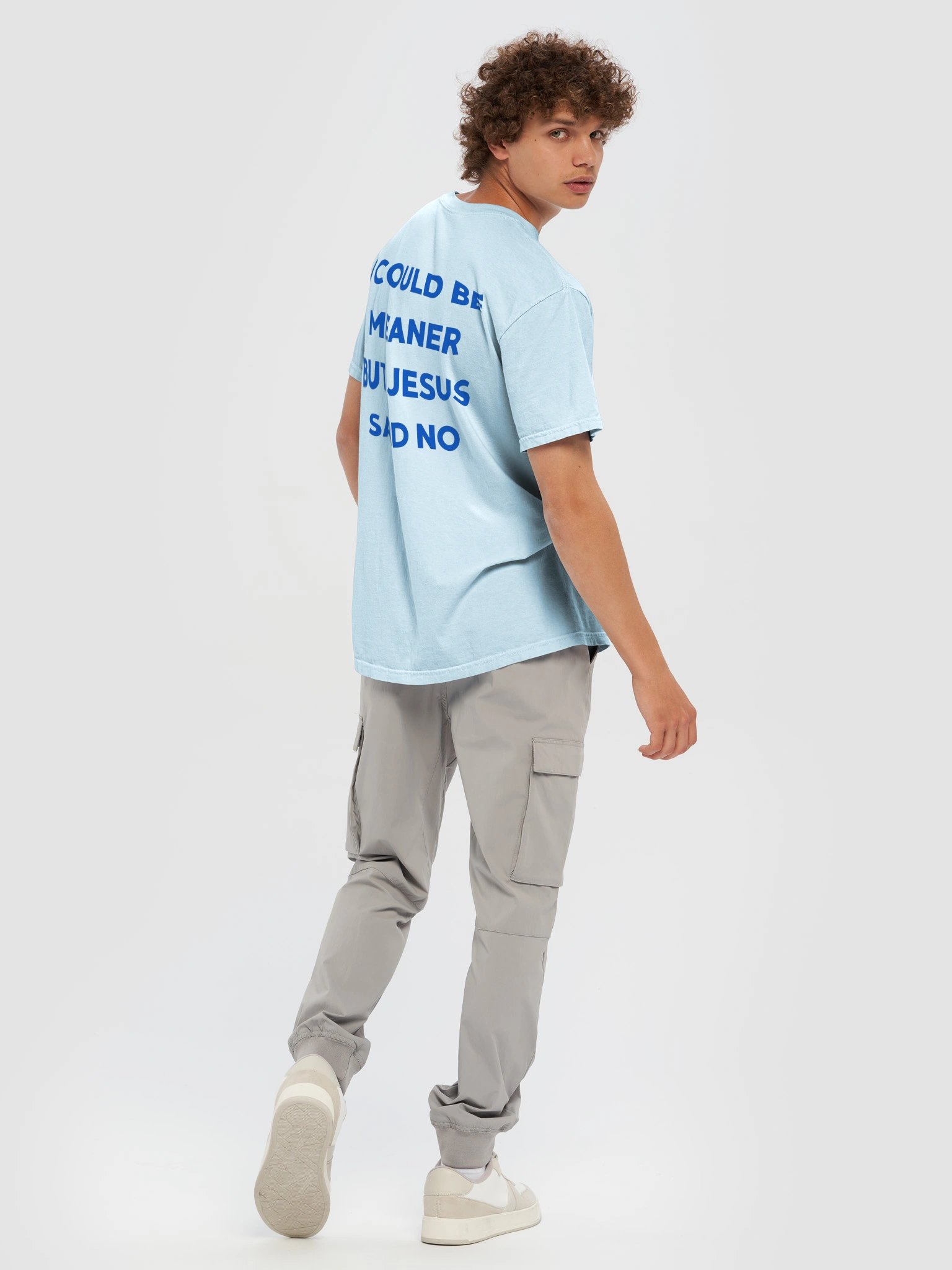 I Could Be Meaner But Jesus Said No T-shirt product image (6)