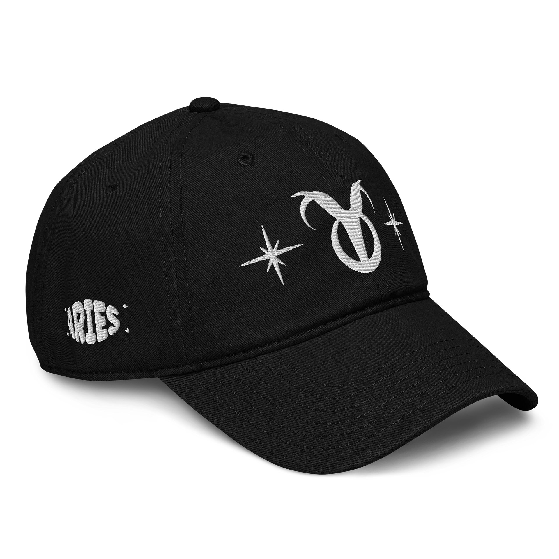 aries-taurus cusp dad hat (white) product image (3)