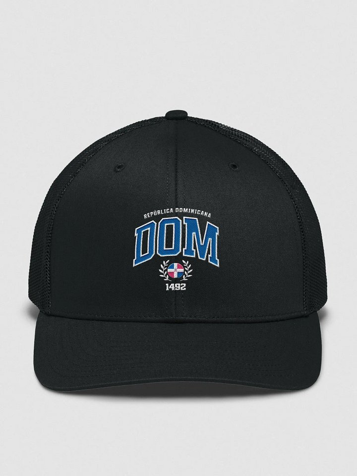 DOMINICAN Flag Trucker Hat product image (3)