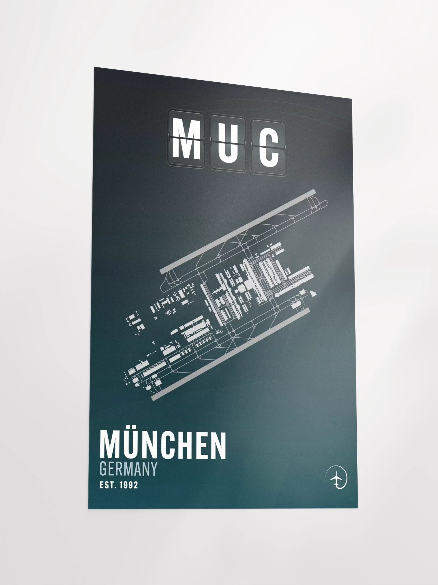 Munich MUC Poster product image (3)