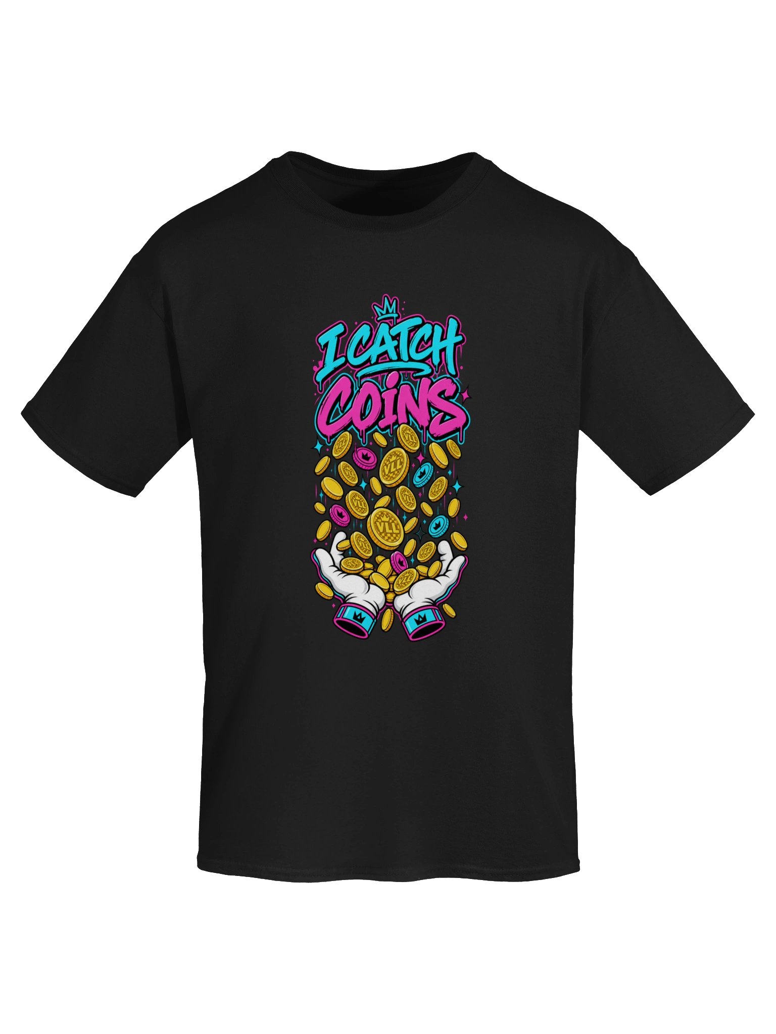 I CATCH COINS Graphic Tee product image (41)