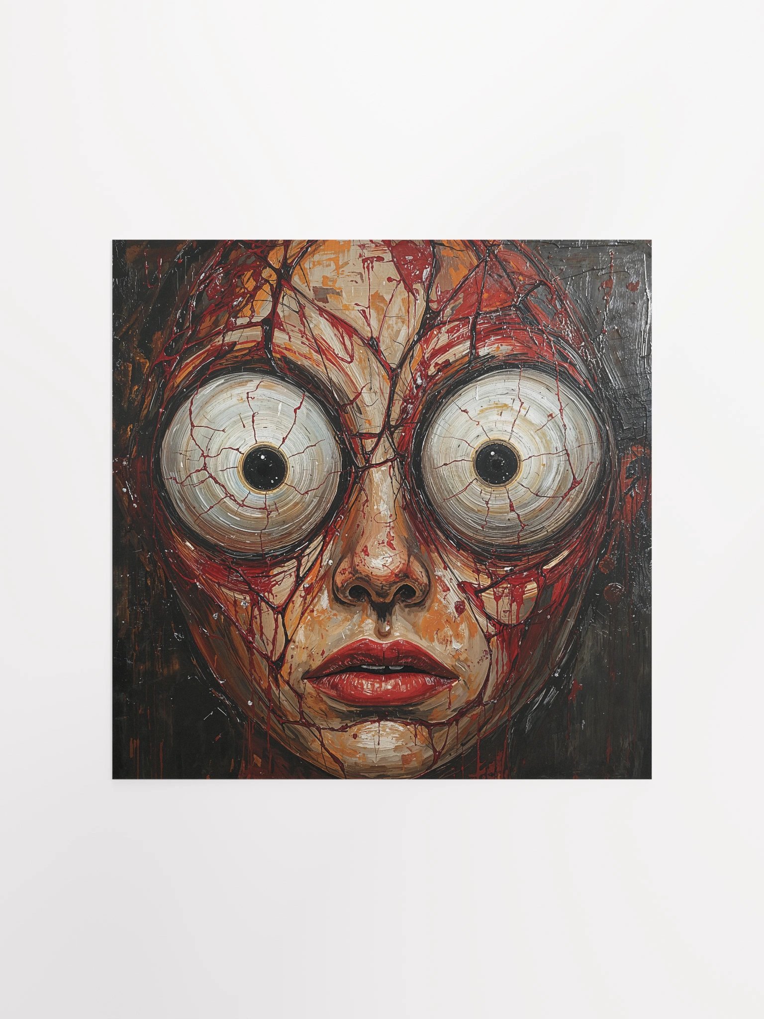 The Moment Before the Scream Matte Poster product image (3)