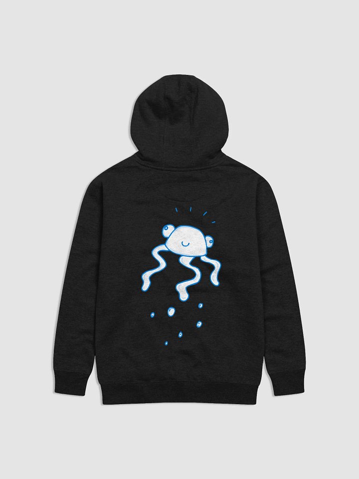 White Jellyfish Hoodie (Logo/ Back Design) product image (2)