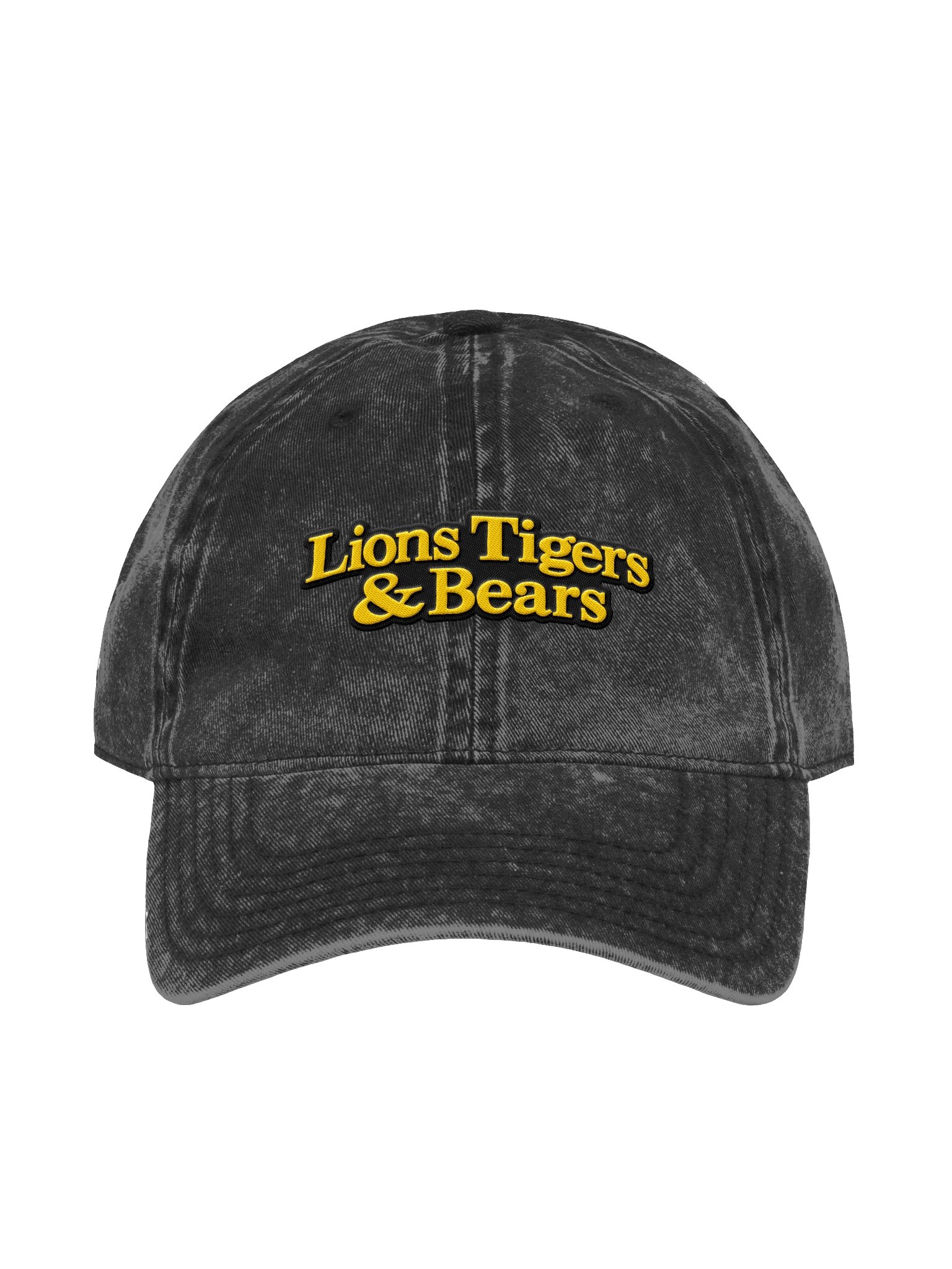 LTB Logo Vintage Wash Denim Cap product image (1)