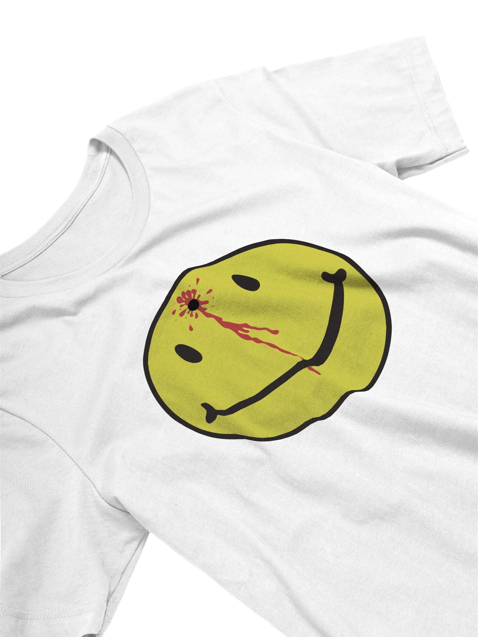 BULLET HOLE SMILEY TEE product image (1)