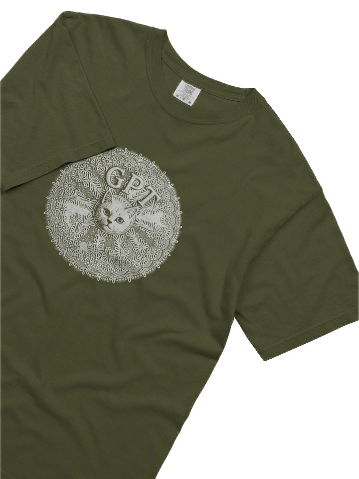 "GPT Cat" T-Shirt - Victorian Lace & Vintage Style product image (2)