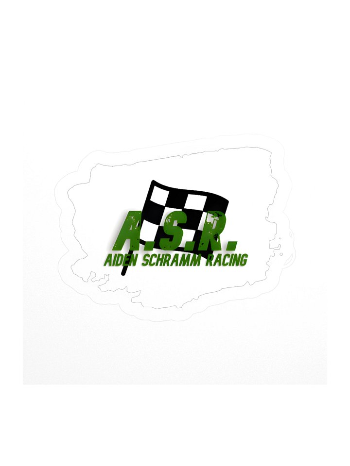 Aiden Schramm Racing Sticker product image (1)