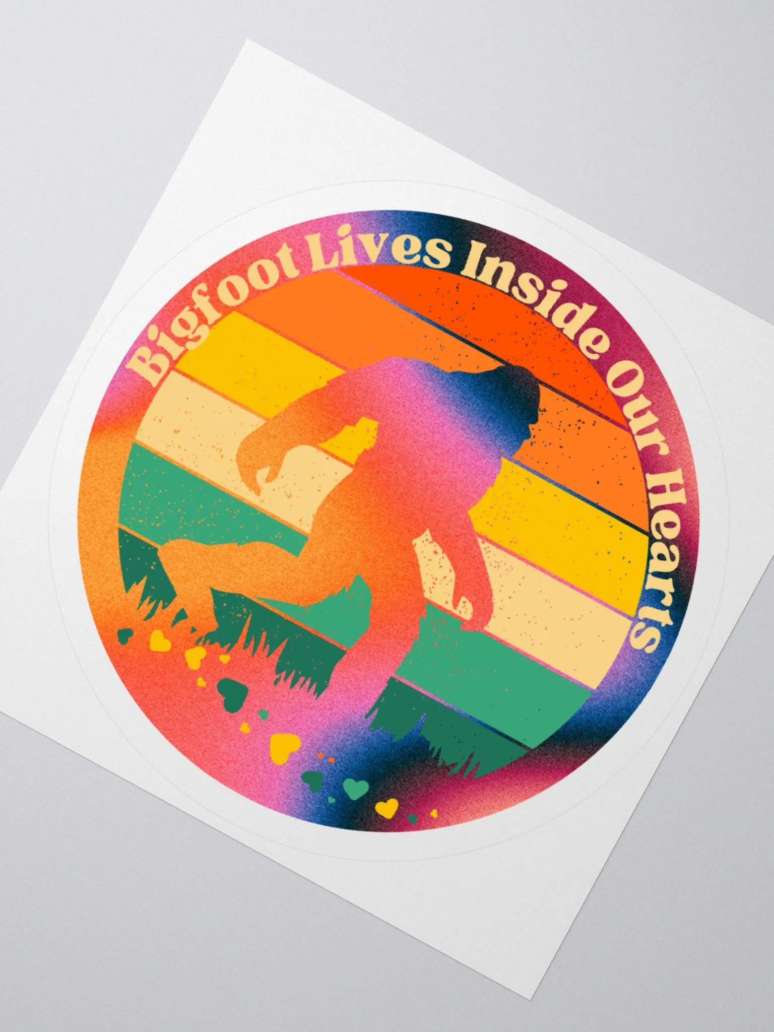Bigfoot Appreciation Sticker product image (4)