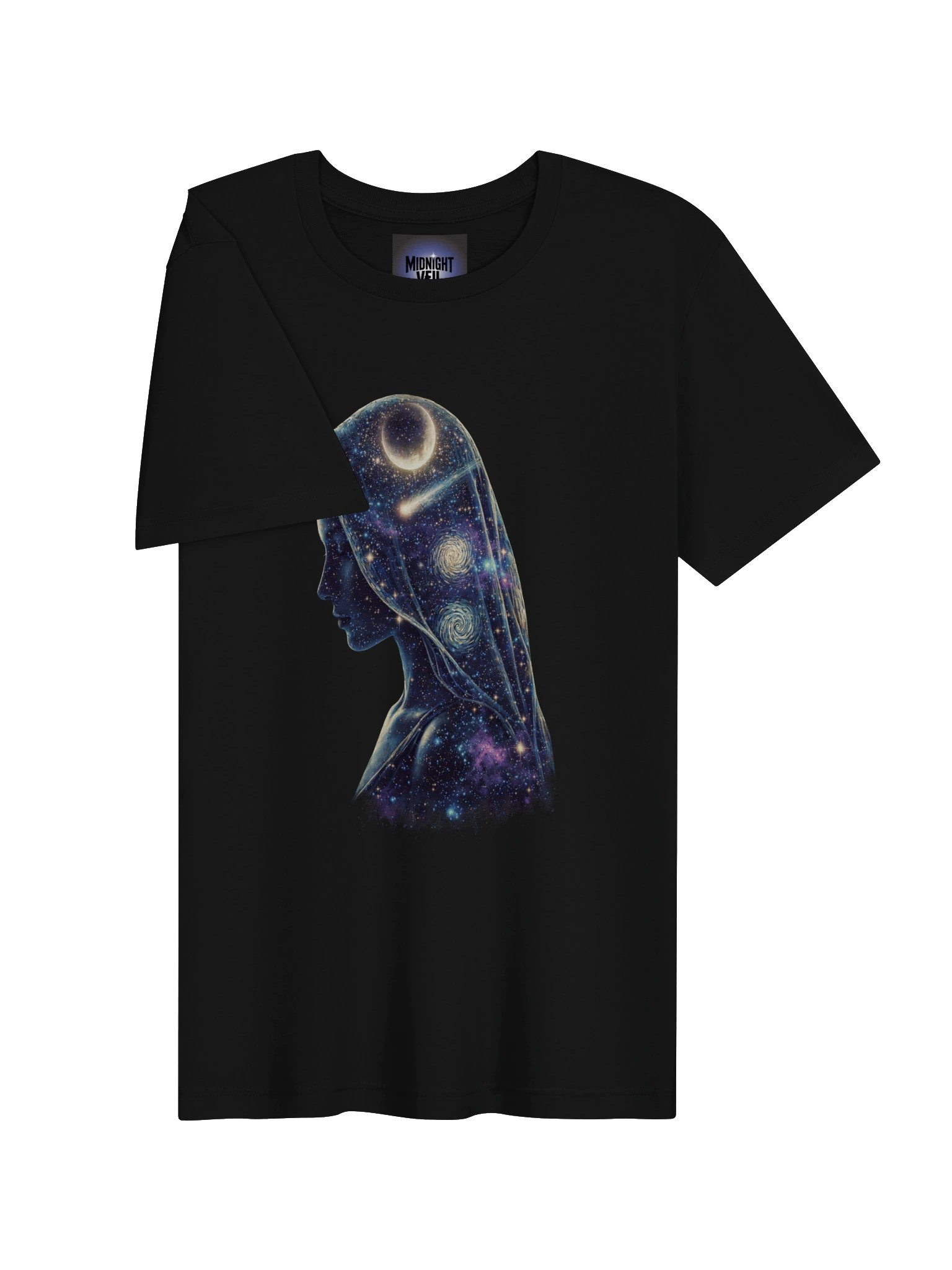 Midnight Veil — Galaxy Hood Muse Tee product image (3)