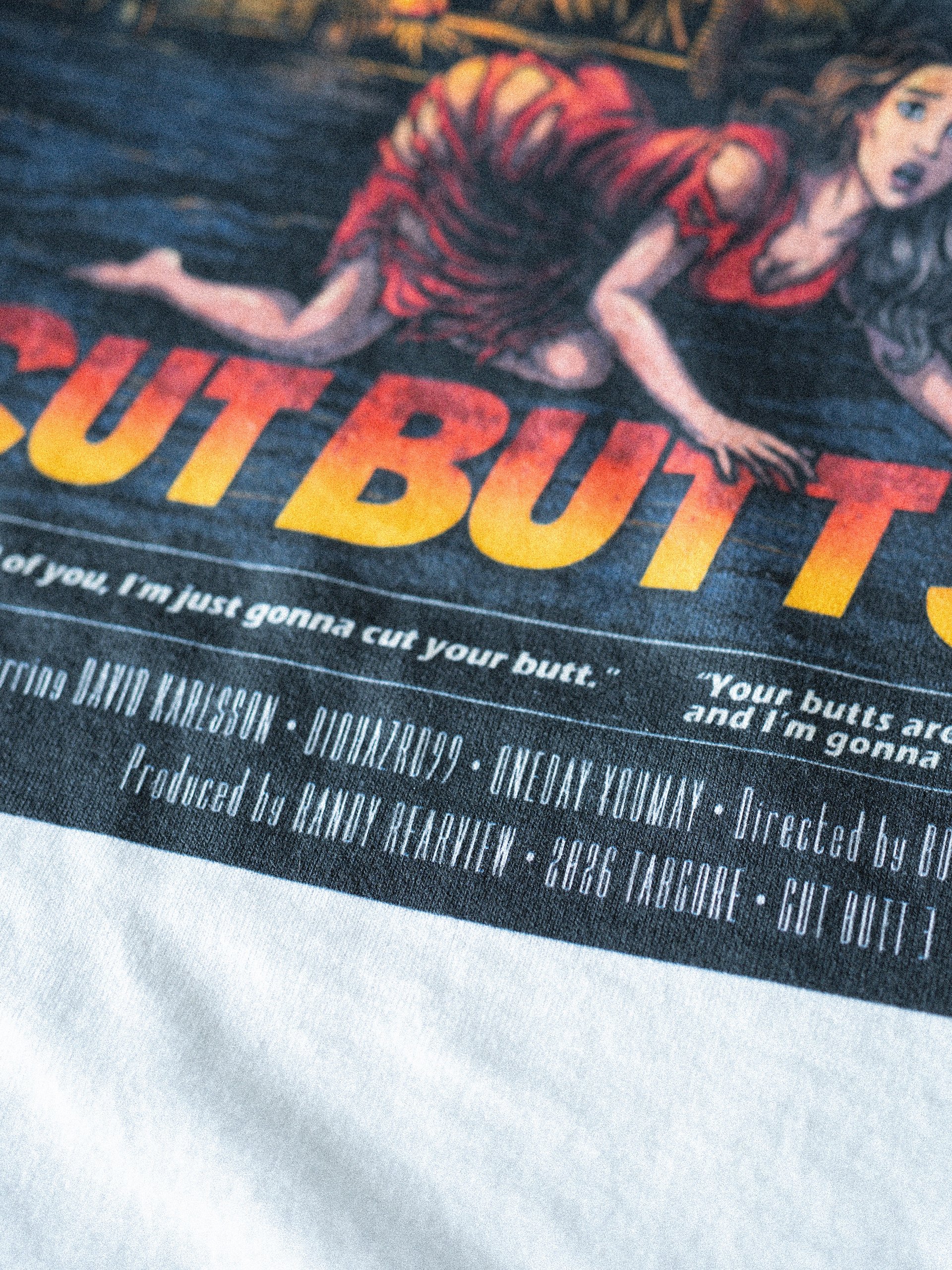 Cut Butt 3 - Movie Poster - T-shirt product image (3)
