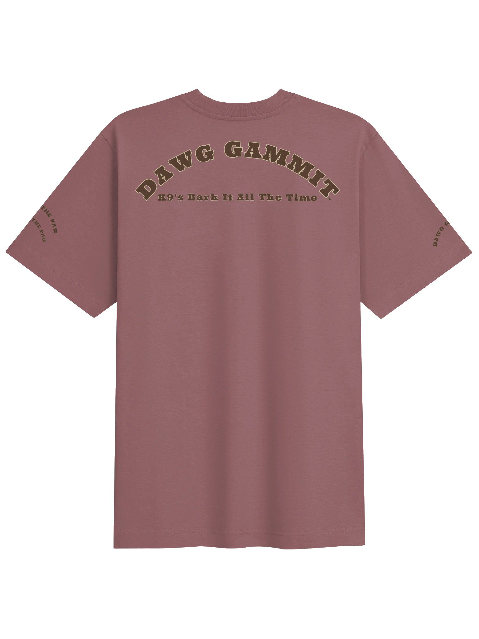 WANTED DAWG GAMMIT™ WANTED Golden Retriever Poster Heavy T-shirt product image (2)