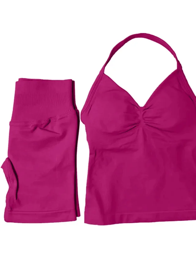 Bleach Blue (Halter Top + Mid Contour Short Performance Set ) ⭐️ ⭐️ ⭐️ ⭐️ product image (9)