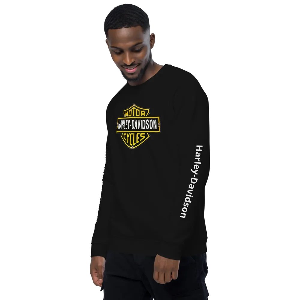 Harley-Davidson Logo Organic Raglan Sweatshirt product image (6)
