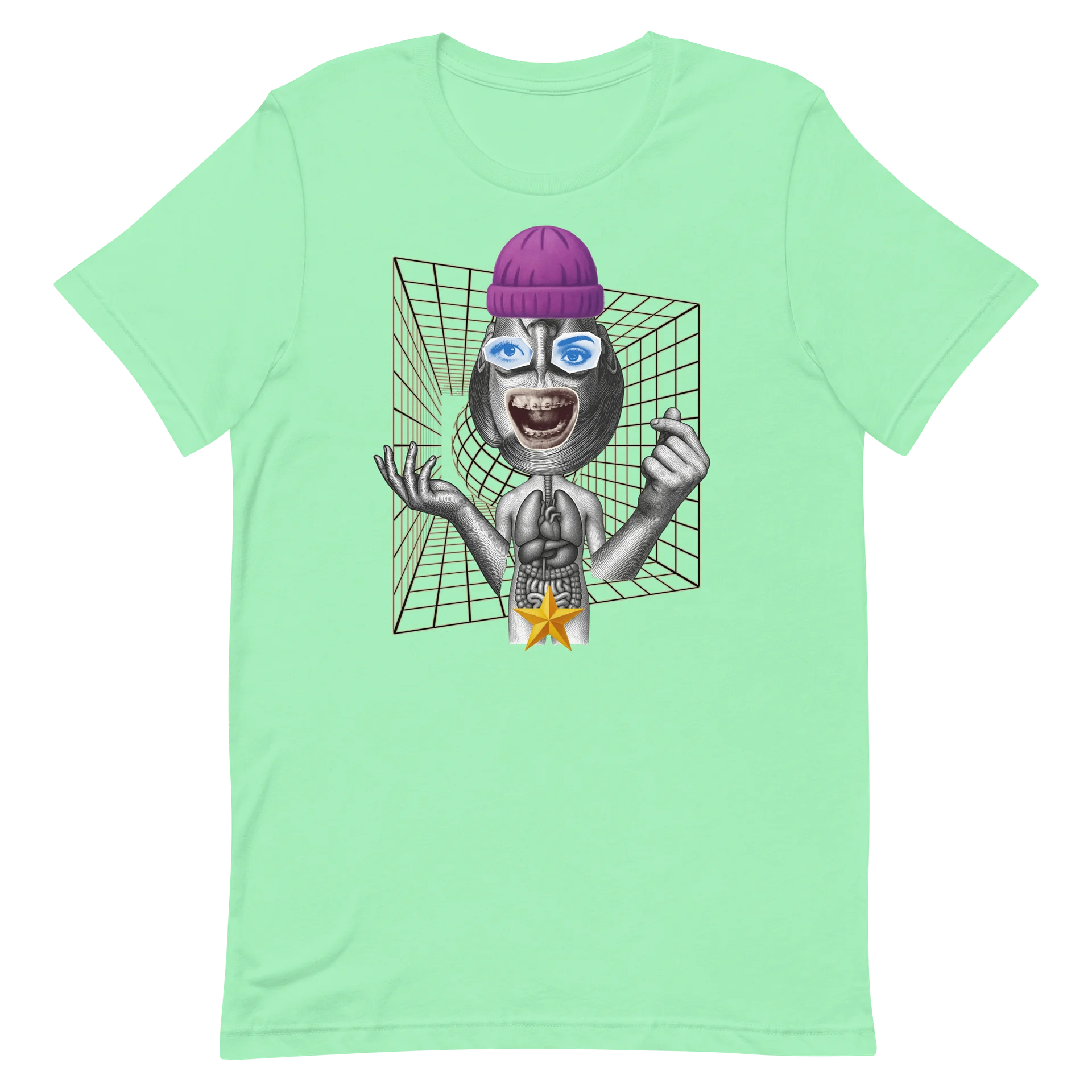 Body Collage Unisex T-Shirt product image (2)