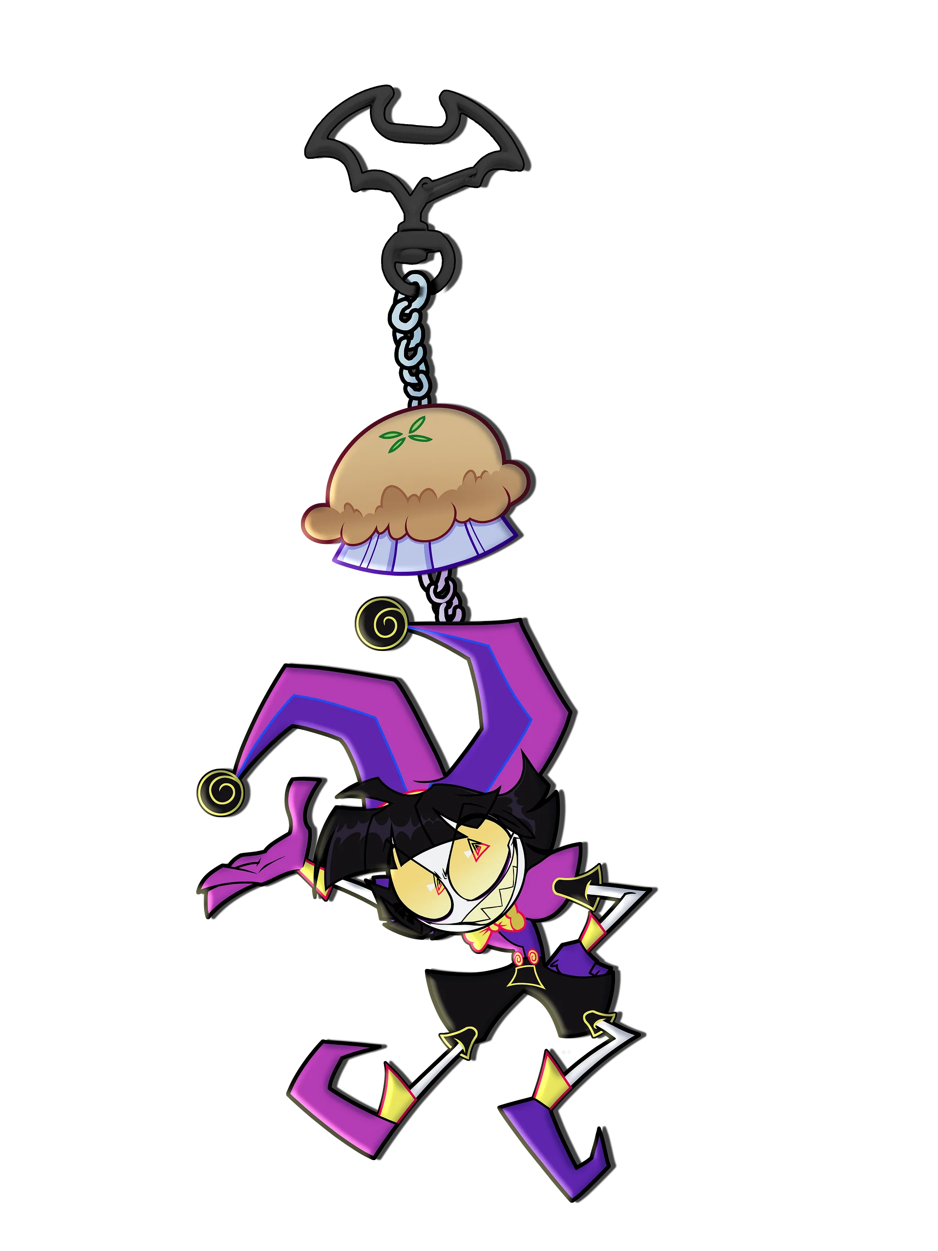 Pox & Pie Dangly Keychain product image (1)