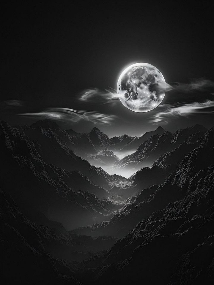 Lunar Majesty Framed Poster product image (1)