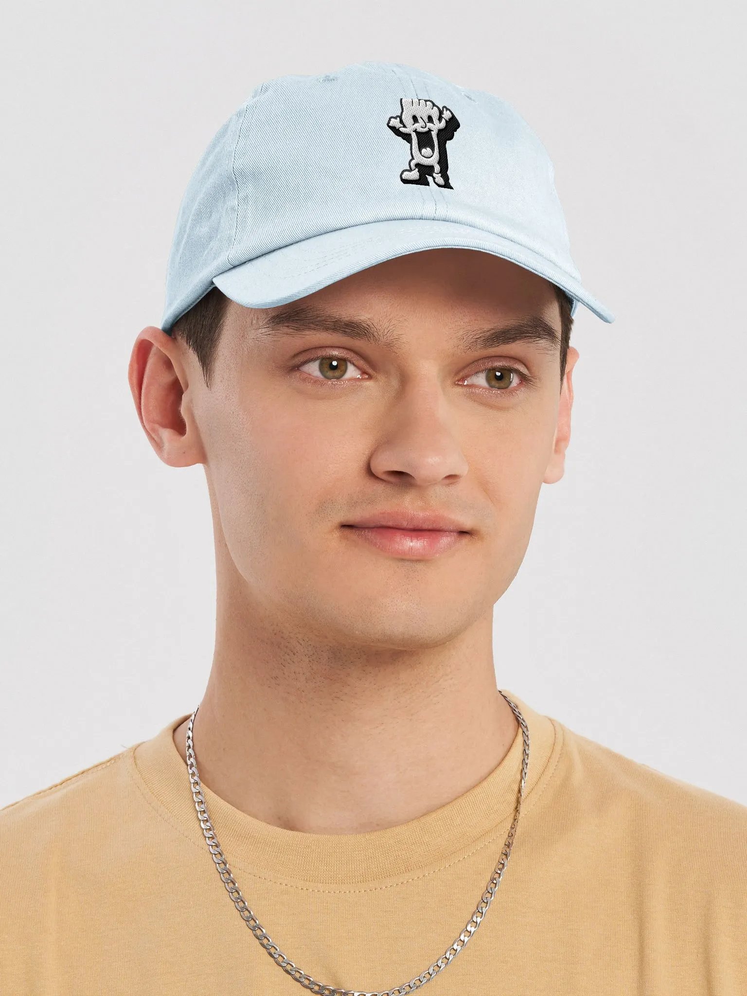 Pastel Happy Foot Dad Hat product image (20)