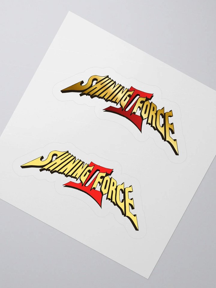 Shining Force 2 Logos Stickers product image (2)
