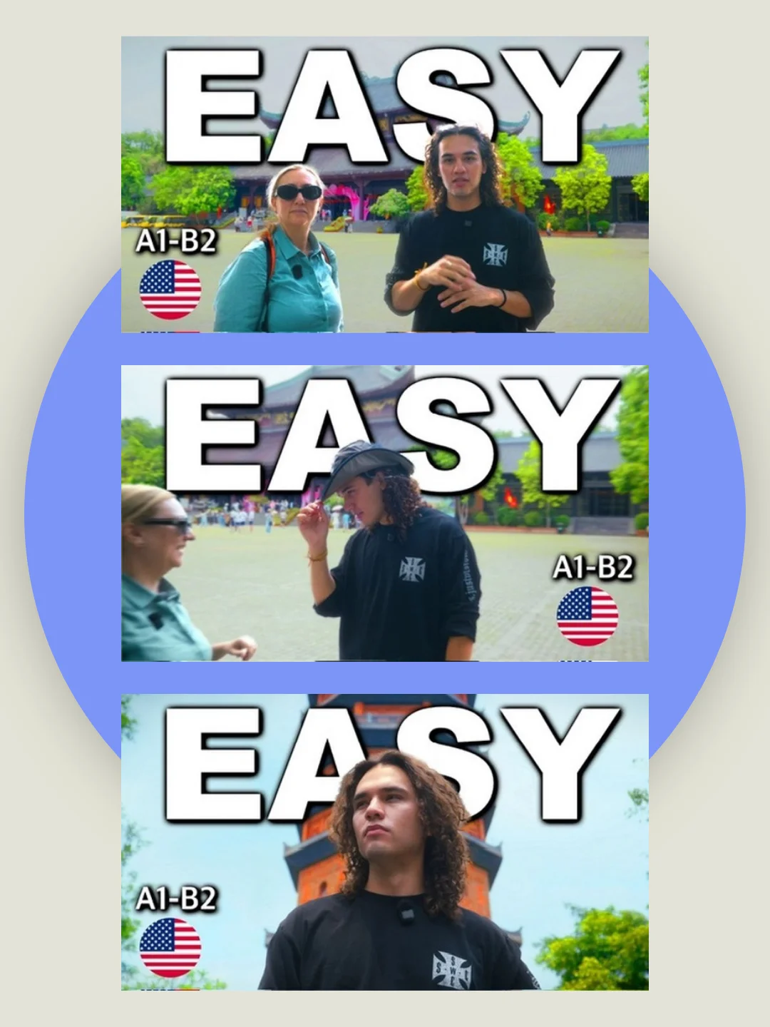 LEARN ENGLISH | Think in English With This Easy Vlog - Video 75 Study Pack product image (3)
