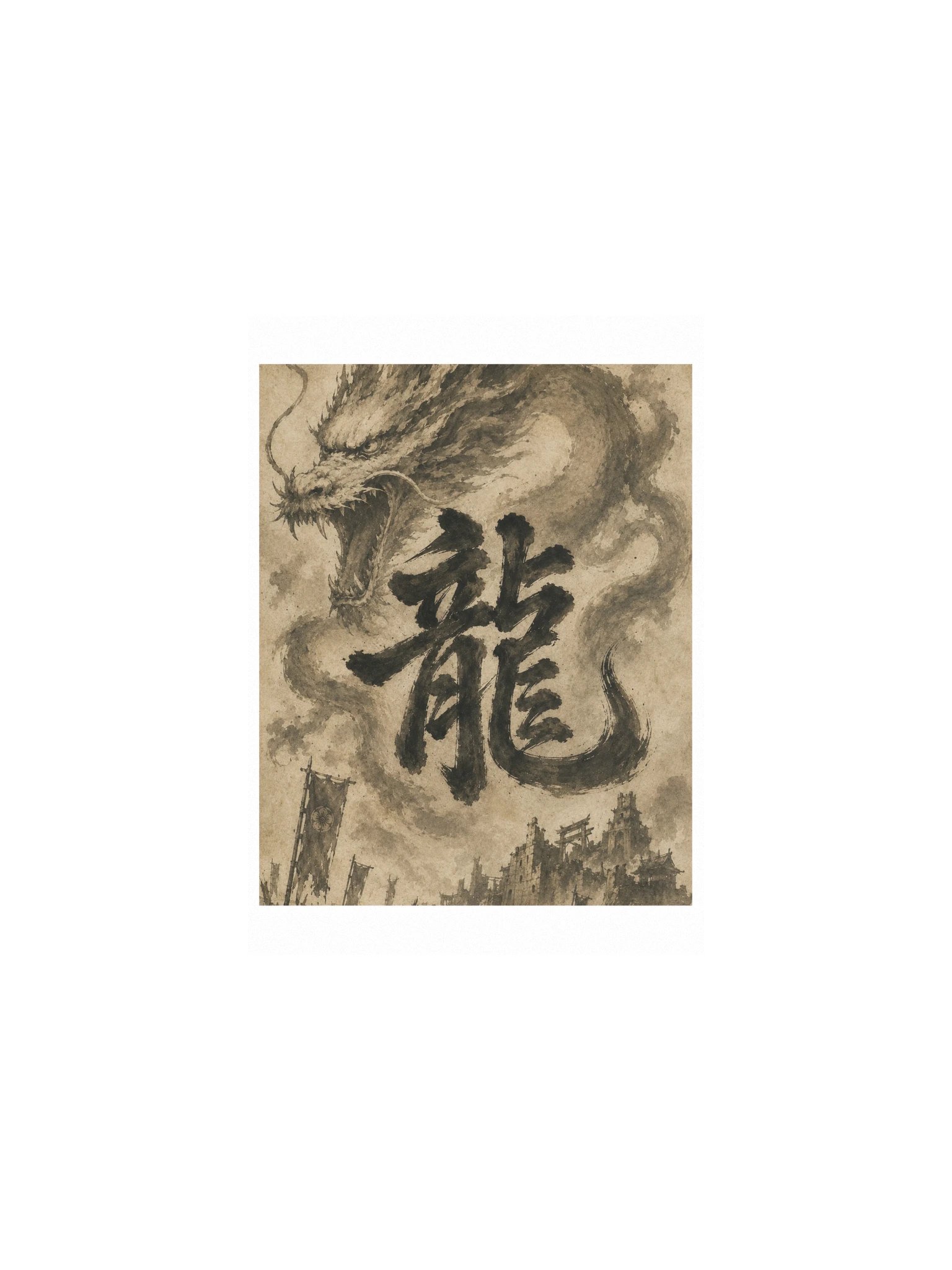Dragon of the Fallen Castle - Poster product image (9)