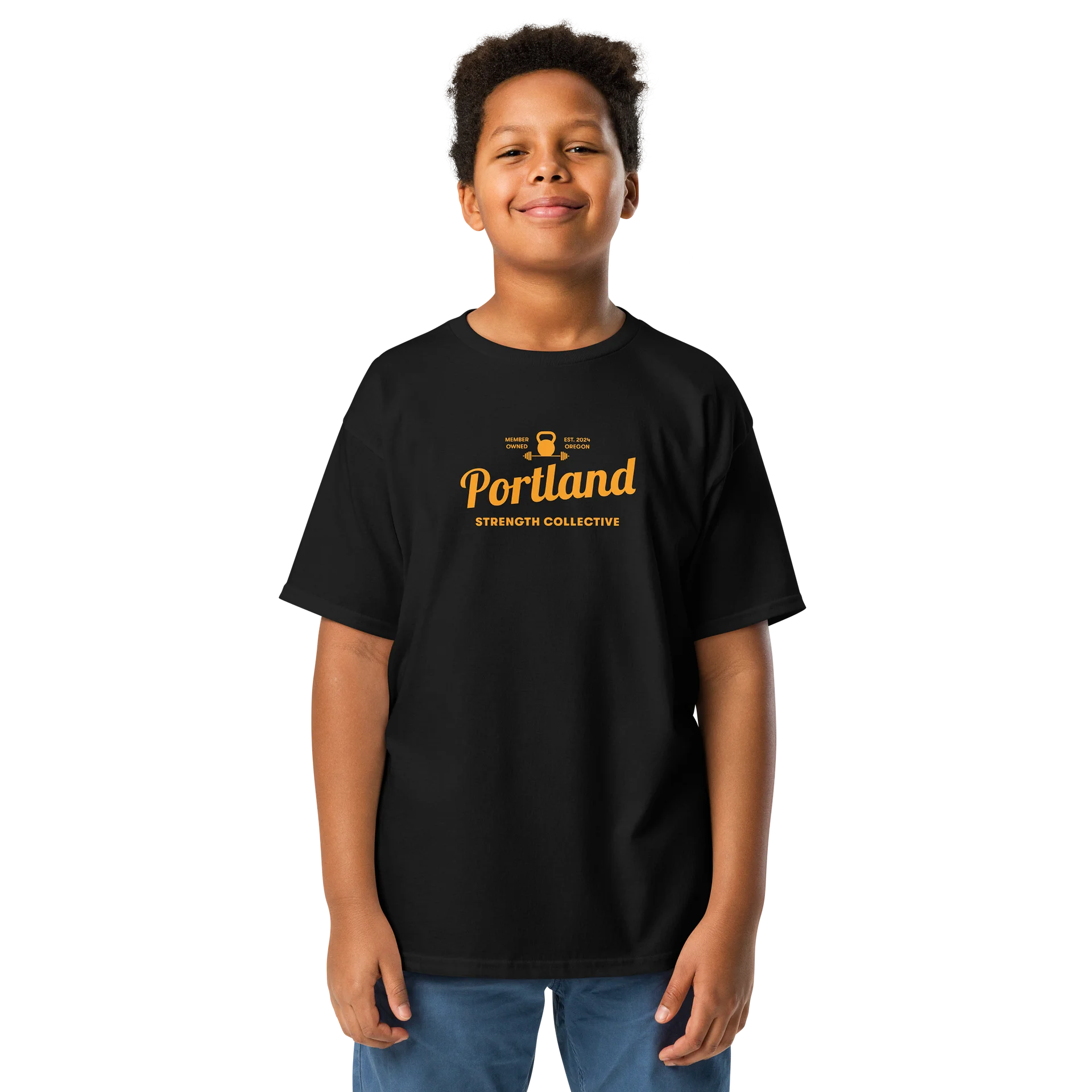 Kids PSC "Say Cheese" Tee (Gold Logo) product image (1)
