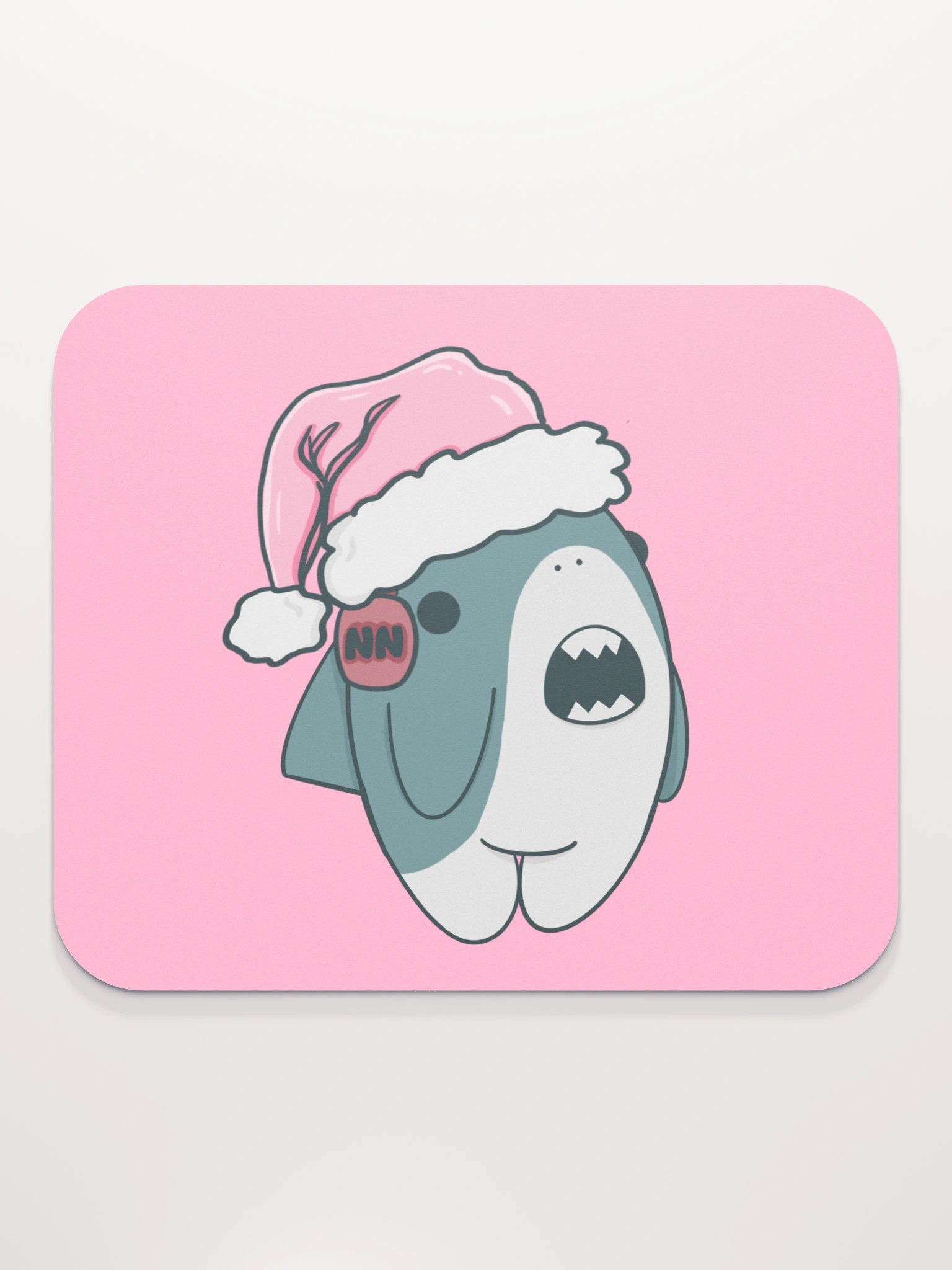 PINK SHARK MOUSE PAD product image (2)