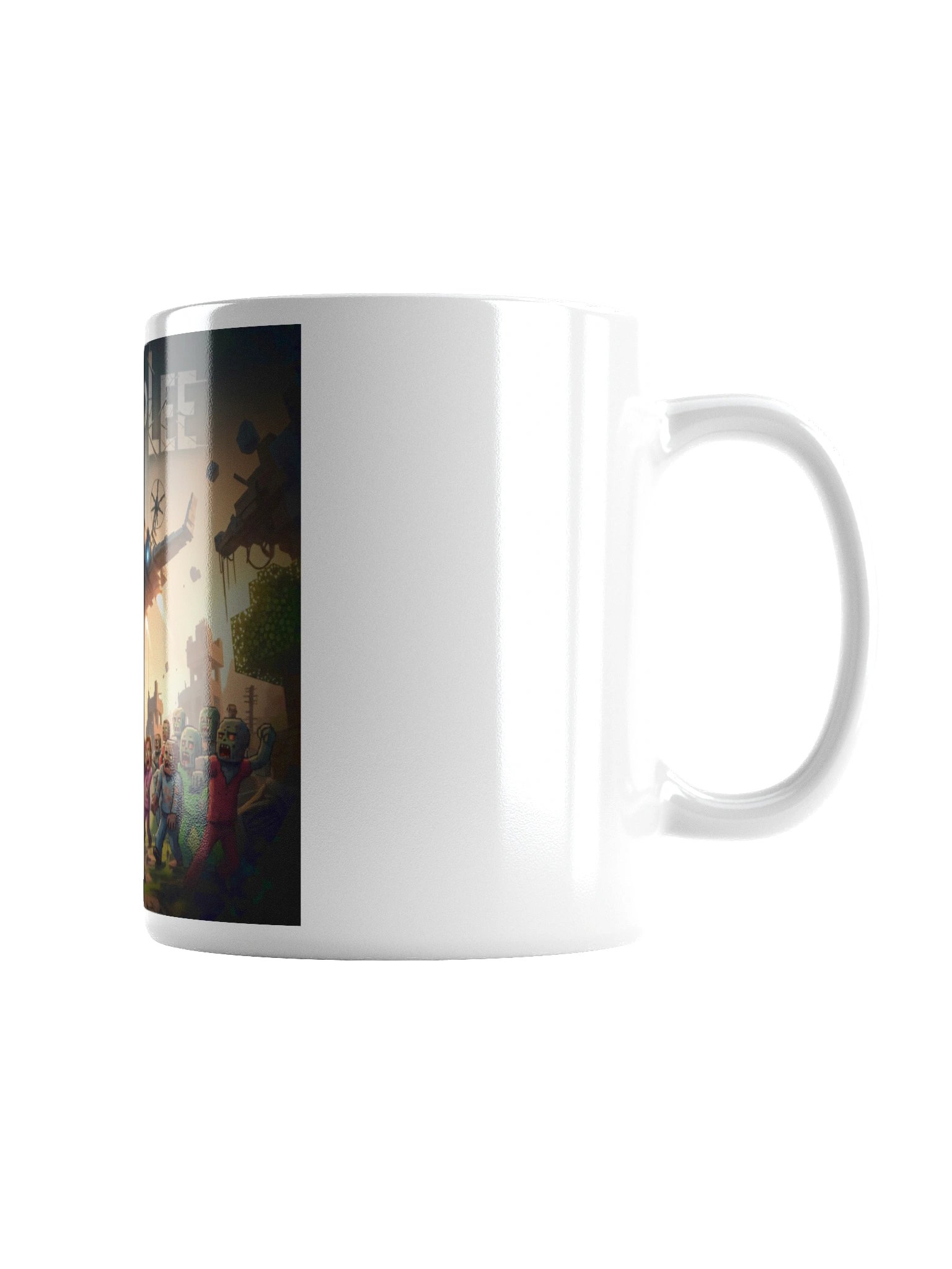 TurnipLee zombie killer white mug product image (3)