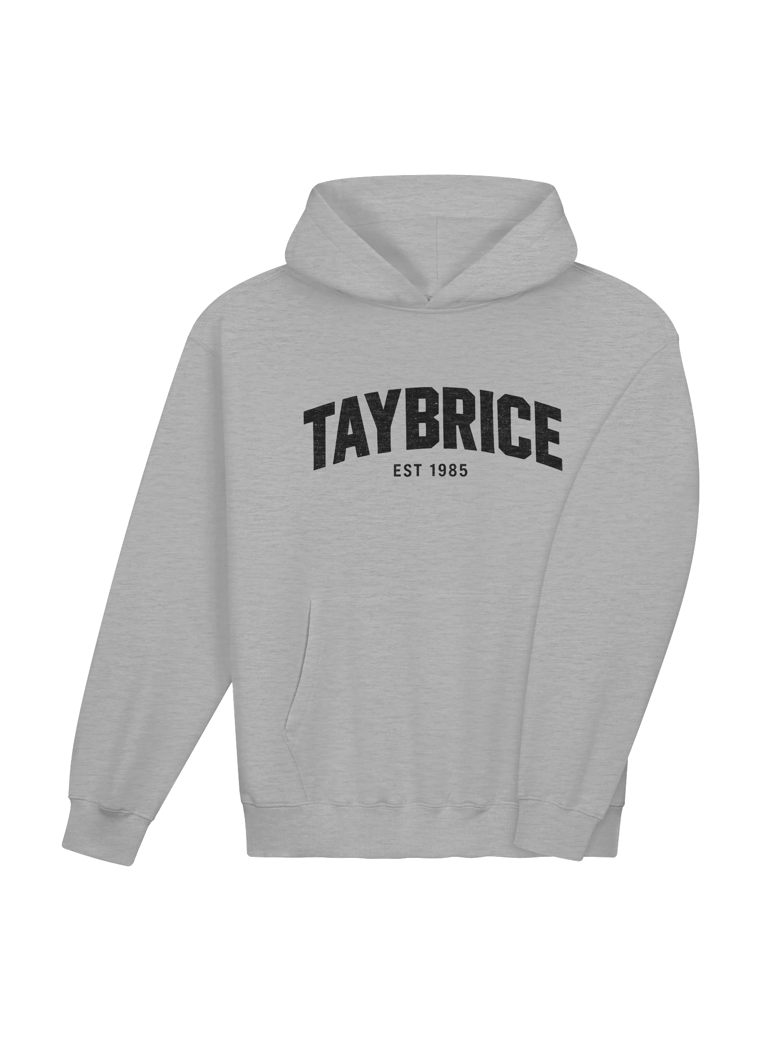 TAYBRICE Est 1985 Logo Men's Hoodie (black ink) product image (4)