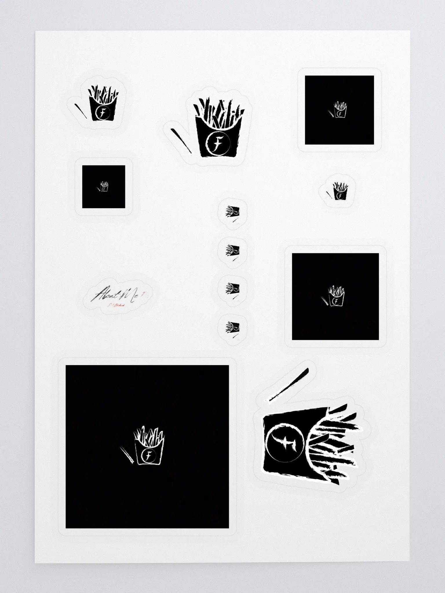 Fryenation Sticker Sheet #1 product image (3)