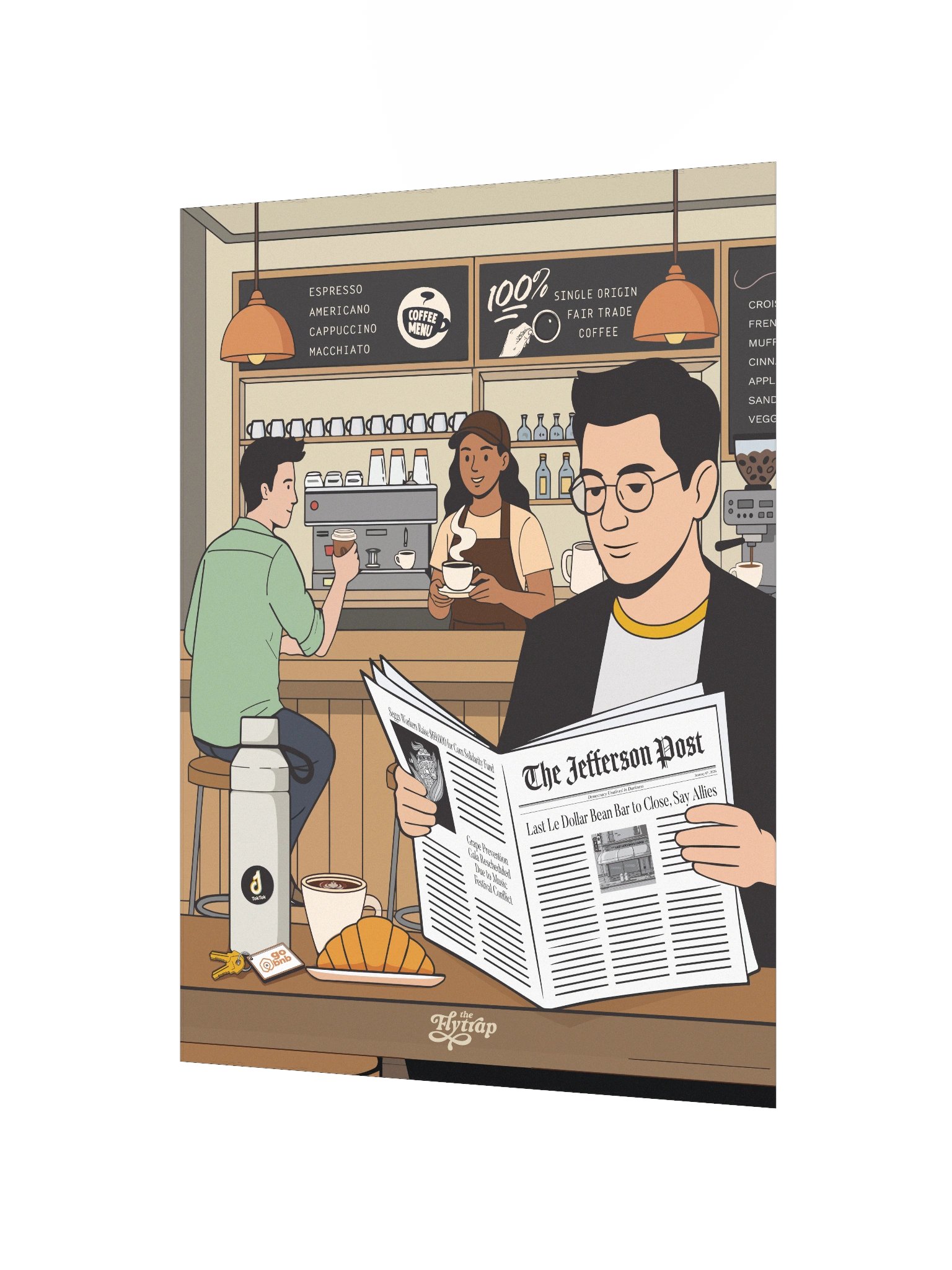 The Jefferson Post 12x16 Poster product image (2)