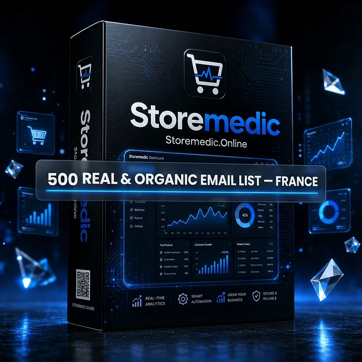 500 Real & Organic Email List (France) product image (1)