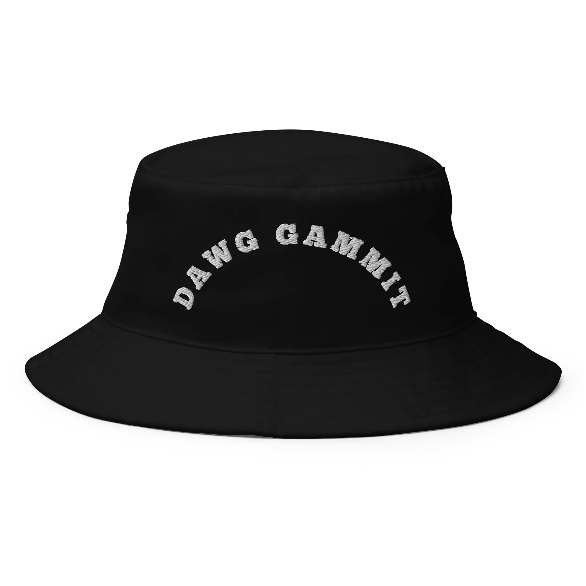 DAWG GAMMIT™ Black Bucket Hat Embroidery product image (1)