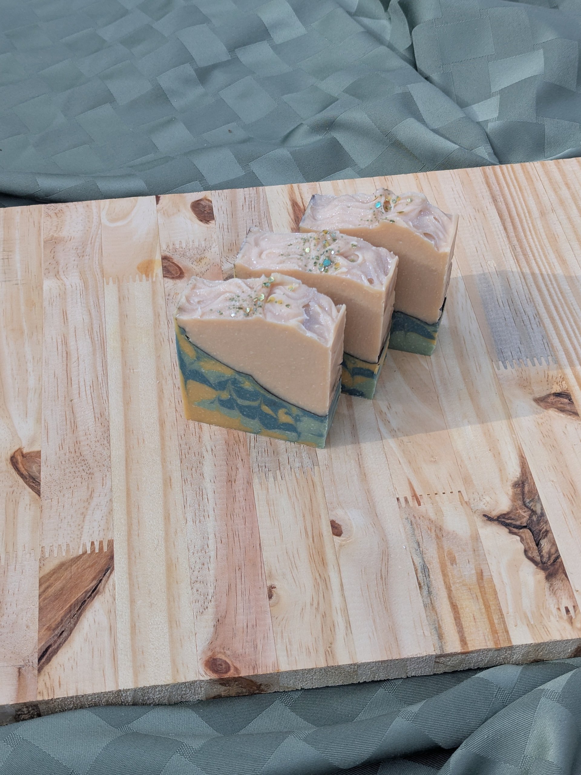 Pineapple Pine Cold Process Goat Milk Soap product image (9)