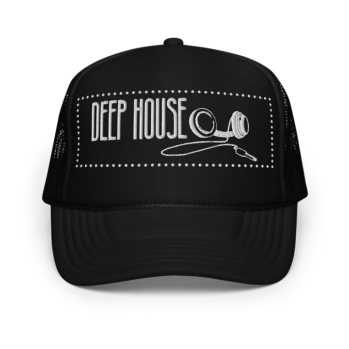Deep House Embroidered Trucker Hat product image (1)