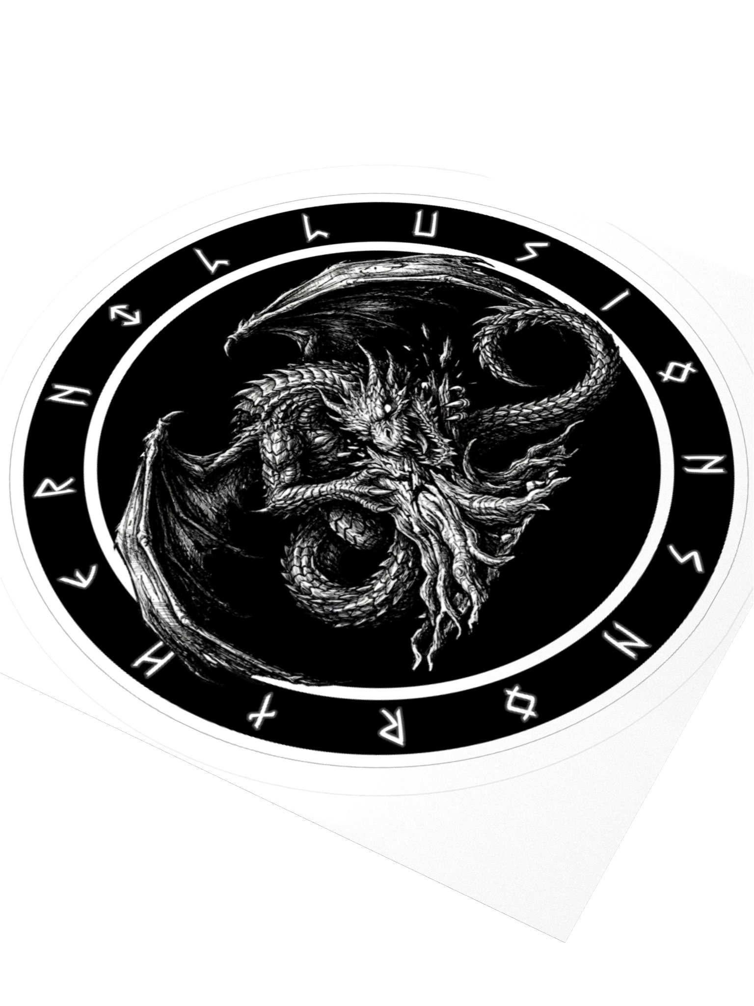 NORTHERN ILLUSIONS - Níðhöggr Vinyl Sticker product image (9)