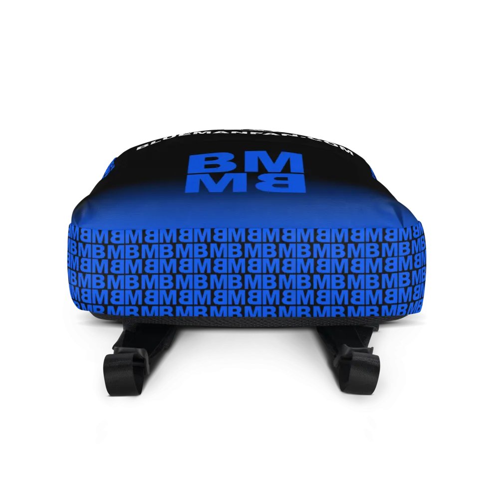 Blue Man Fans Hand Print Backpack product image (4)