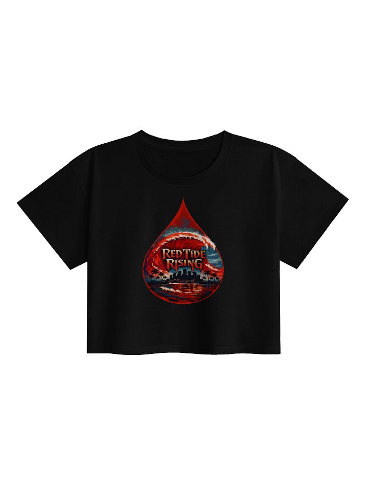 Red Tide Rising Women's Crop Top product image (3)