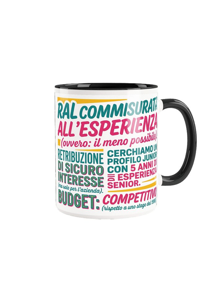 ☕ Tazza "Il Mistero della Retribuzione" – Job Jungle Survival Kit product image (5)
