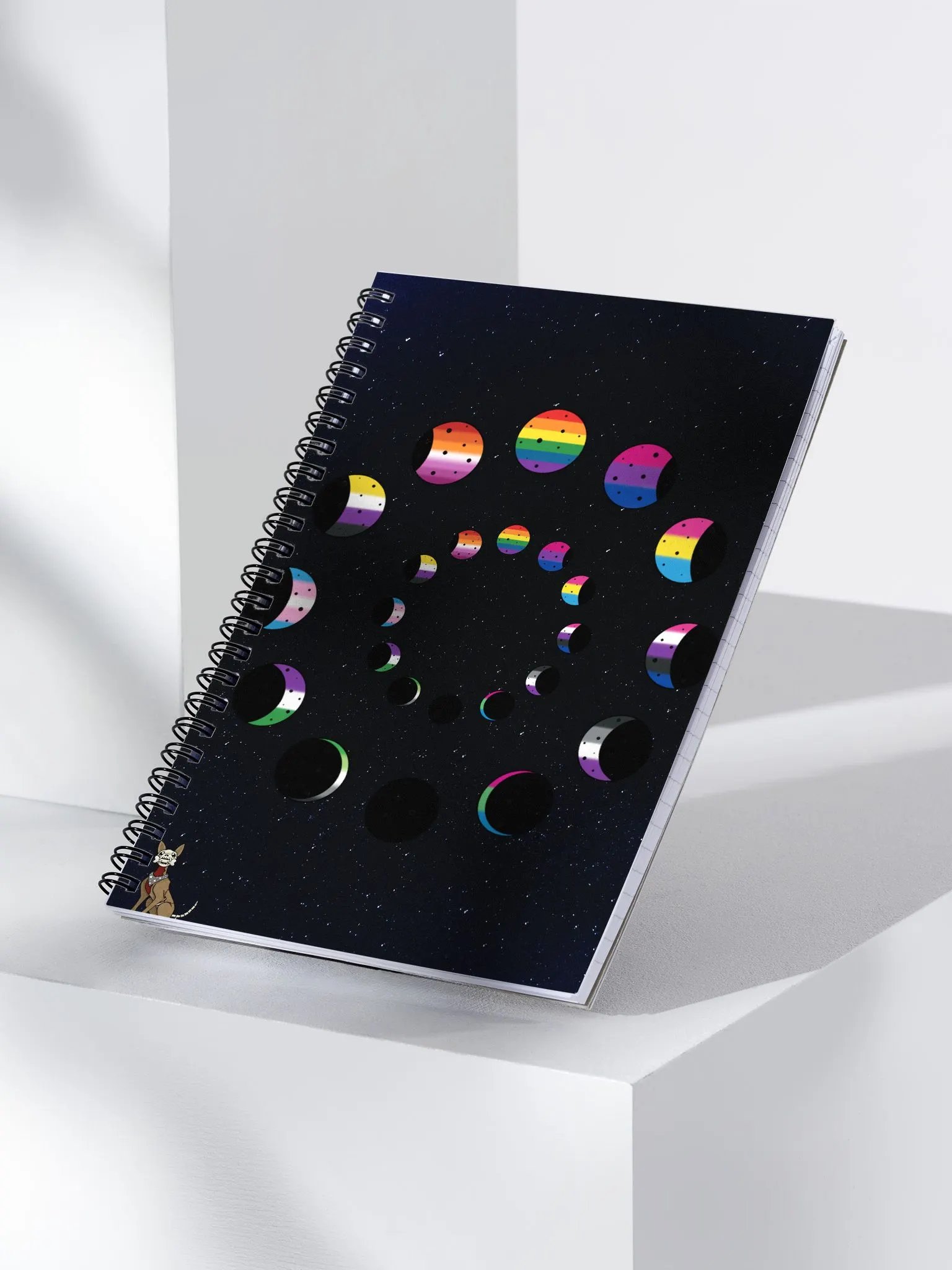 Pride Moon Phases Notebook product image (4)