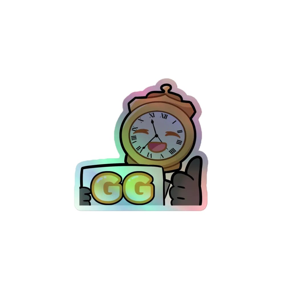 TimeGG Holo Sticker product image (1)