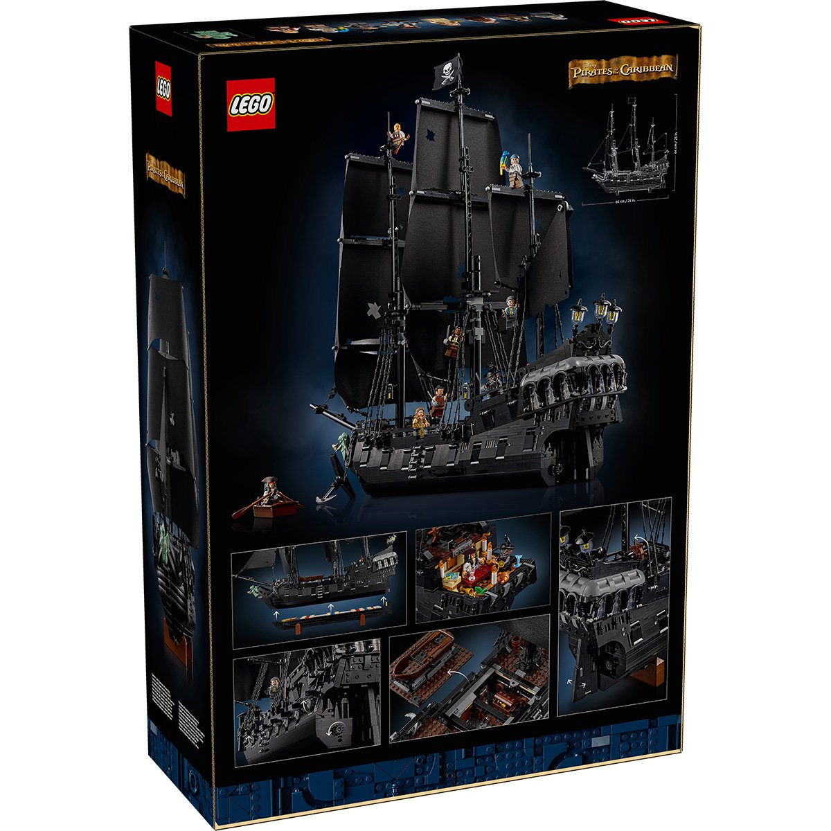 LEGO Corabia de pirati a capitanului Jack Sparrow product image (3)