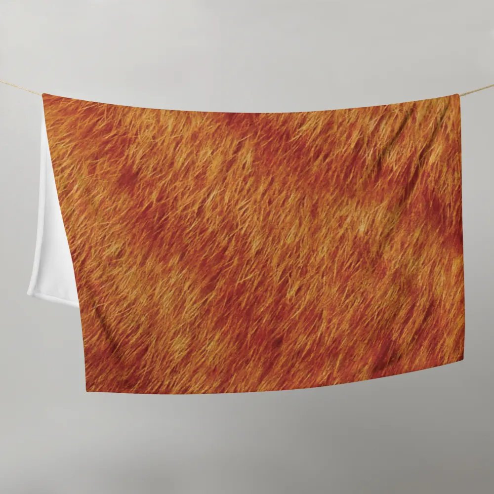 Fuzzy Orange Dream Throw Blanket product image (21)