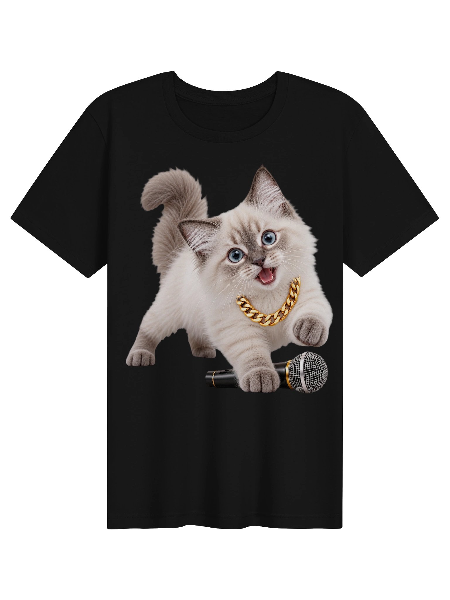 Hip Hop Munchkin Kitten – 11 Color Unisex Tee product image (7)