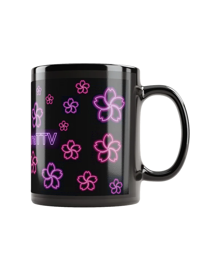 Neon Sakura Black Mug product image (2)