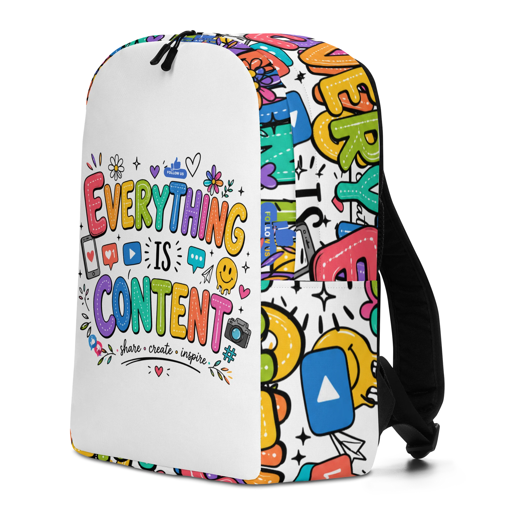 Everything Content Minimalist Backpack product image (2)
